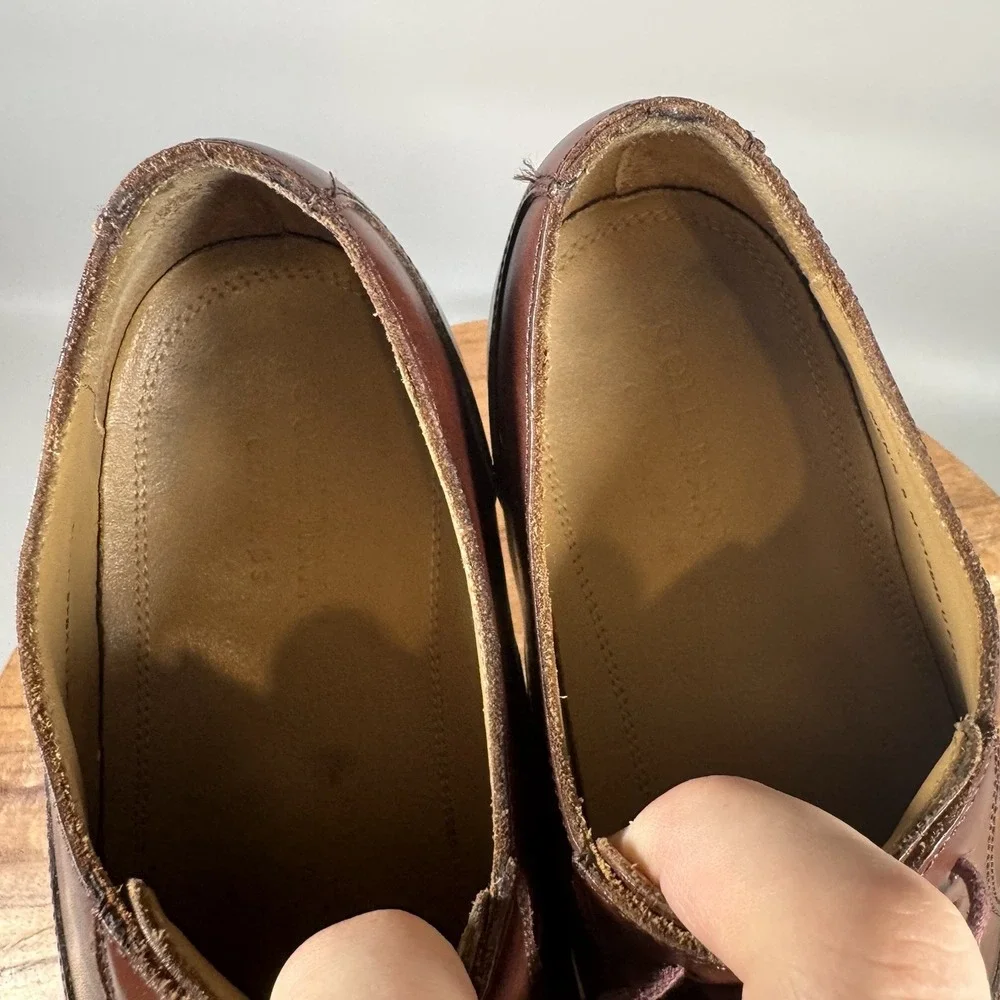 Cole Haan Grand OS Mens Brown Leather Shoes Oxford Sz US‎ 9 M C12848